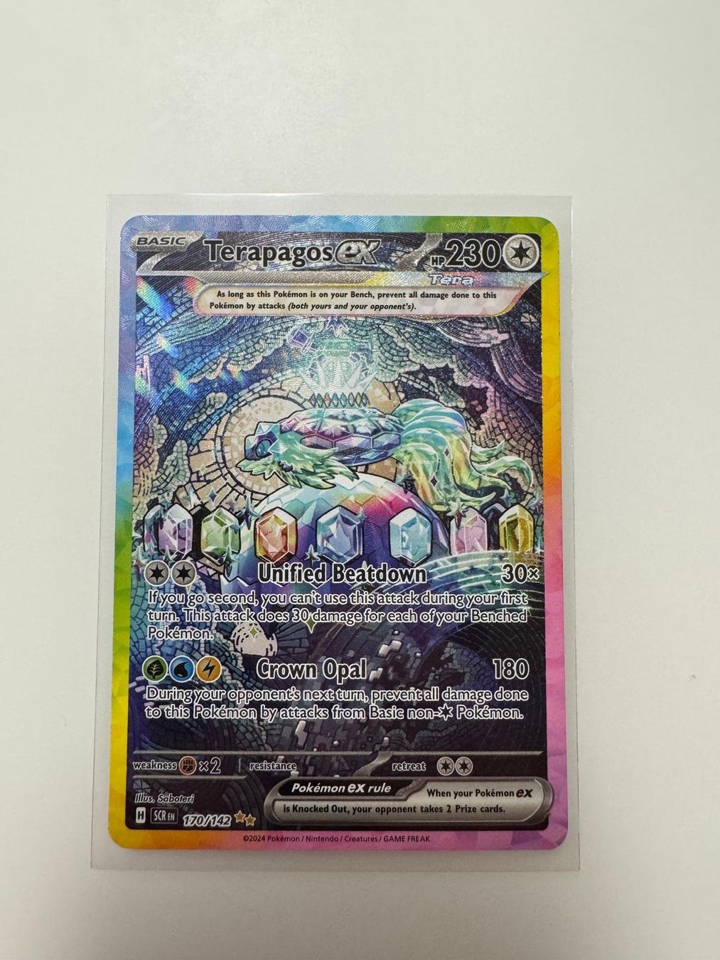 Pokémon Carte collezionabili: Terapagos ex | SIR | SCR 170/142 | EN – Usato da Spreitenbach venduto da Snacky96 2