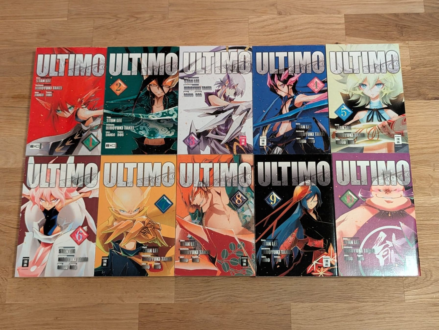 Fumetti: Ultimo 1-10 Manga DE – Usato da Bülach venduto da Kumakun95 1