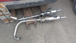 Auspuff Kawasaki W 650 Typ 6KA119 jg. 1999 Unfall Motorrad