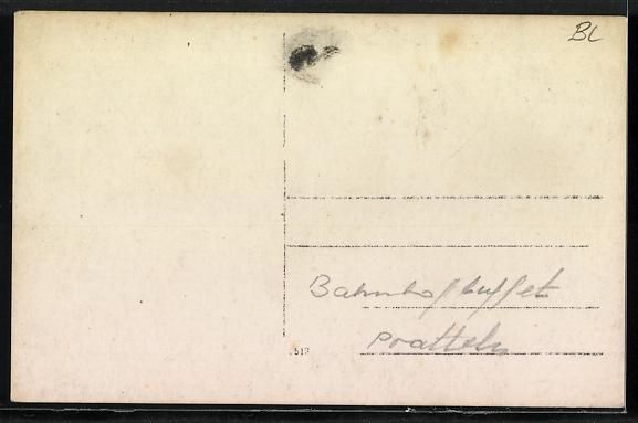 Cartoline postali: AK Pratteln, Gasthaus Buffet de la Gare – Usato da Berlin venduto da bartko-reher 1