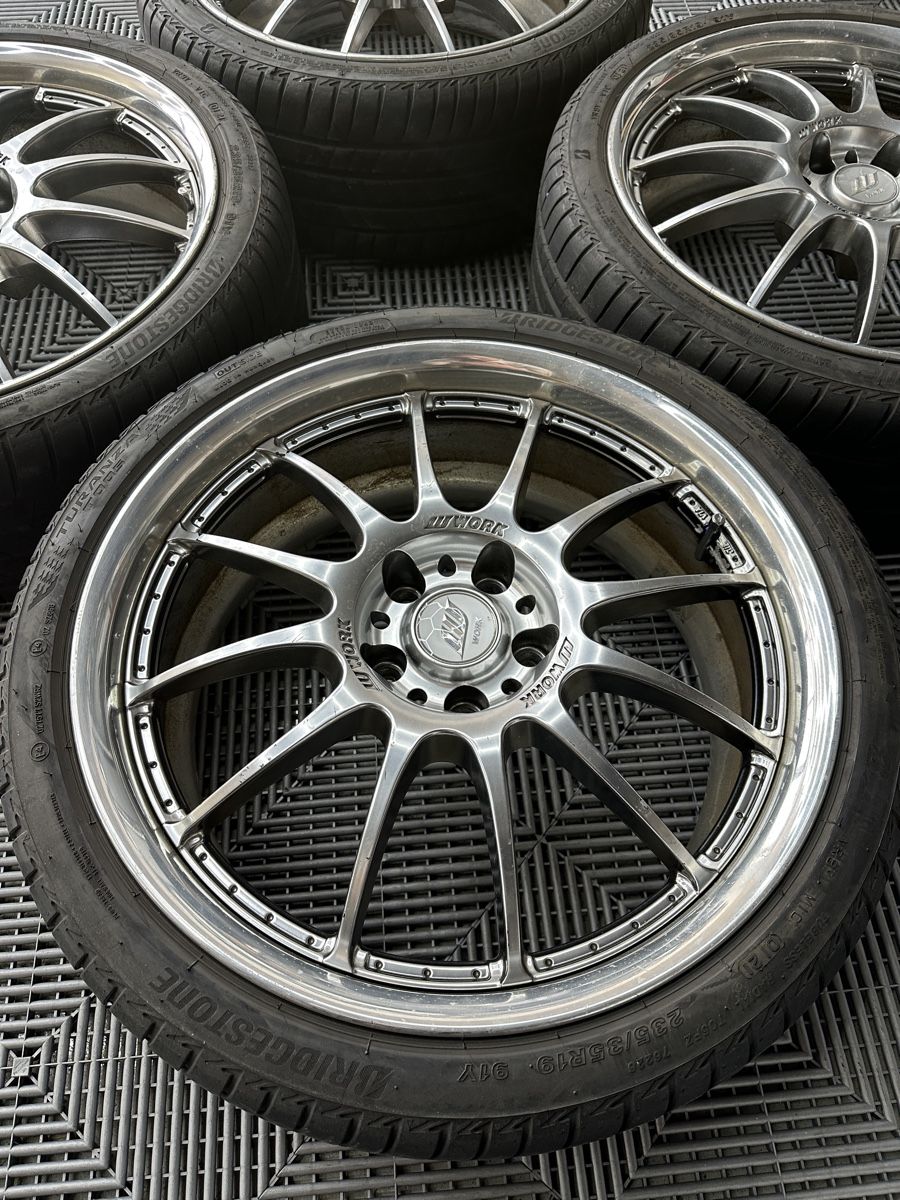 Work Wheels Felgen: Work XSA 02C 8x19 ET36 5x114.3 – Gebraucht aus Einsiedeln von Silver.A 3