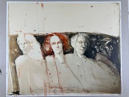 Christiana Mucha (geb. 1961) – Lithographie  <<Metamorphose>
