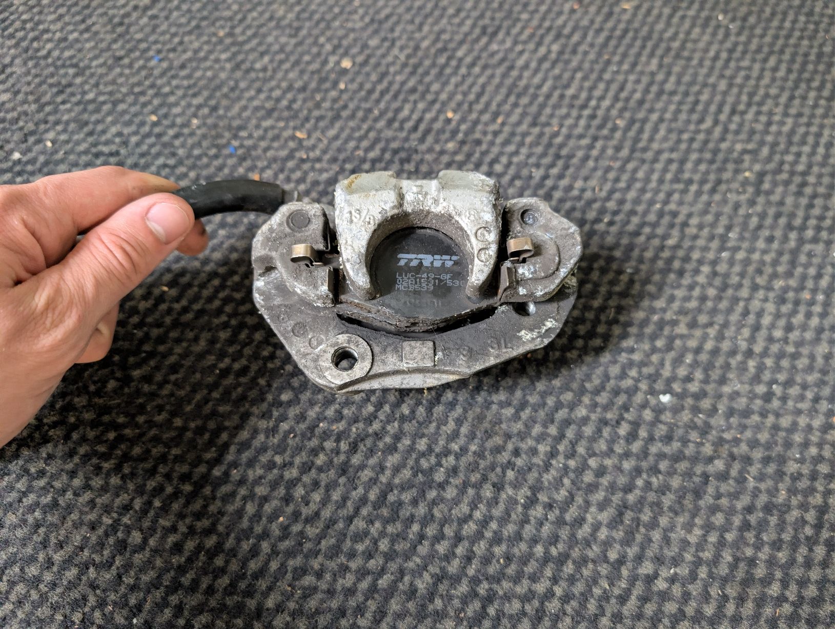Yamaha Tutti i ricambio per moto: Yamaha DTR 125 Bremssatel Vorne – Usato da Mellingen venduto da jea_hkf9 6