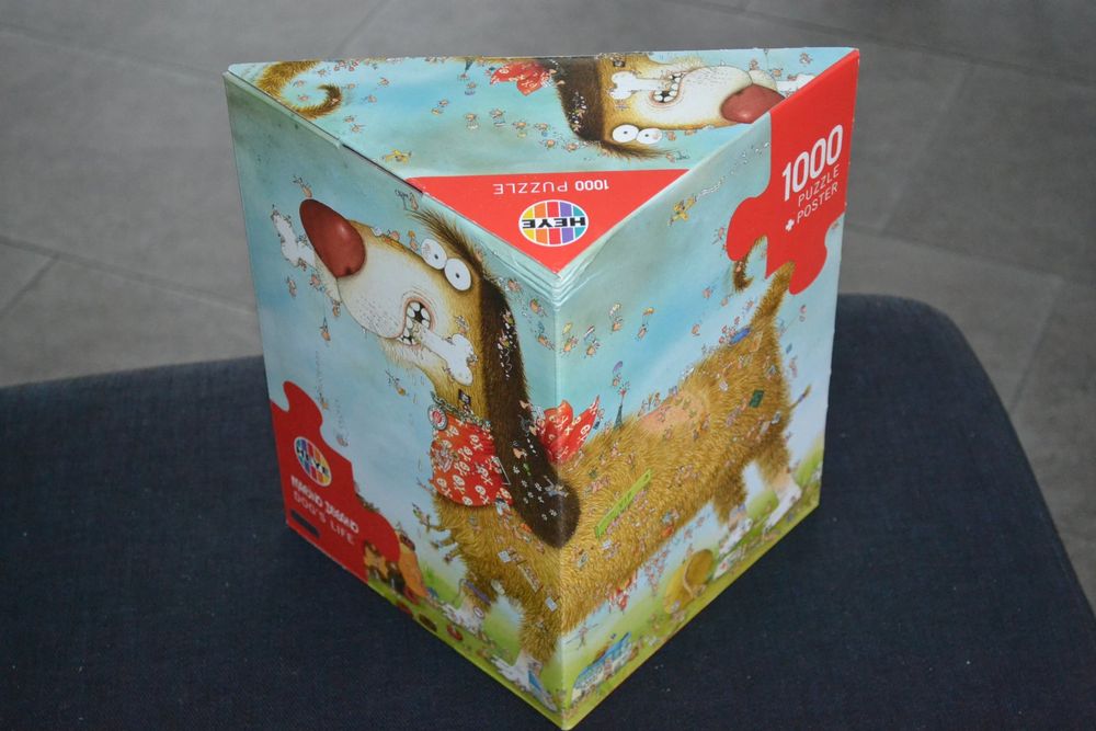1000 Piece Jigsaw Puzzle For Adults - Beach Tree Dog Theme 311761
