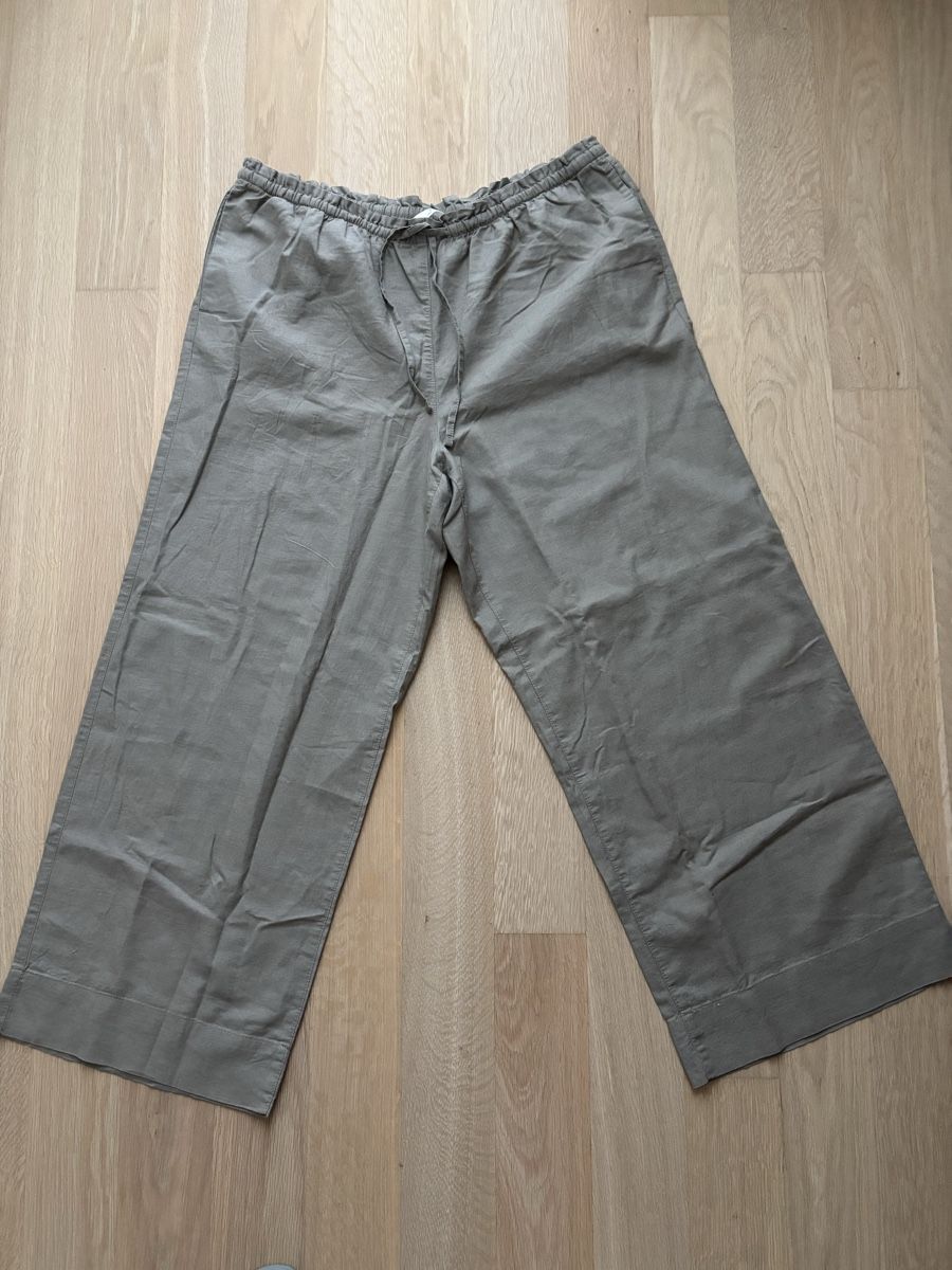H&M Hosen: Leinenhose beige XL H&M – Gebraucht aus Gwatt (Thun) von Bioethanol01