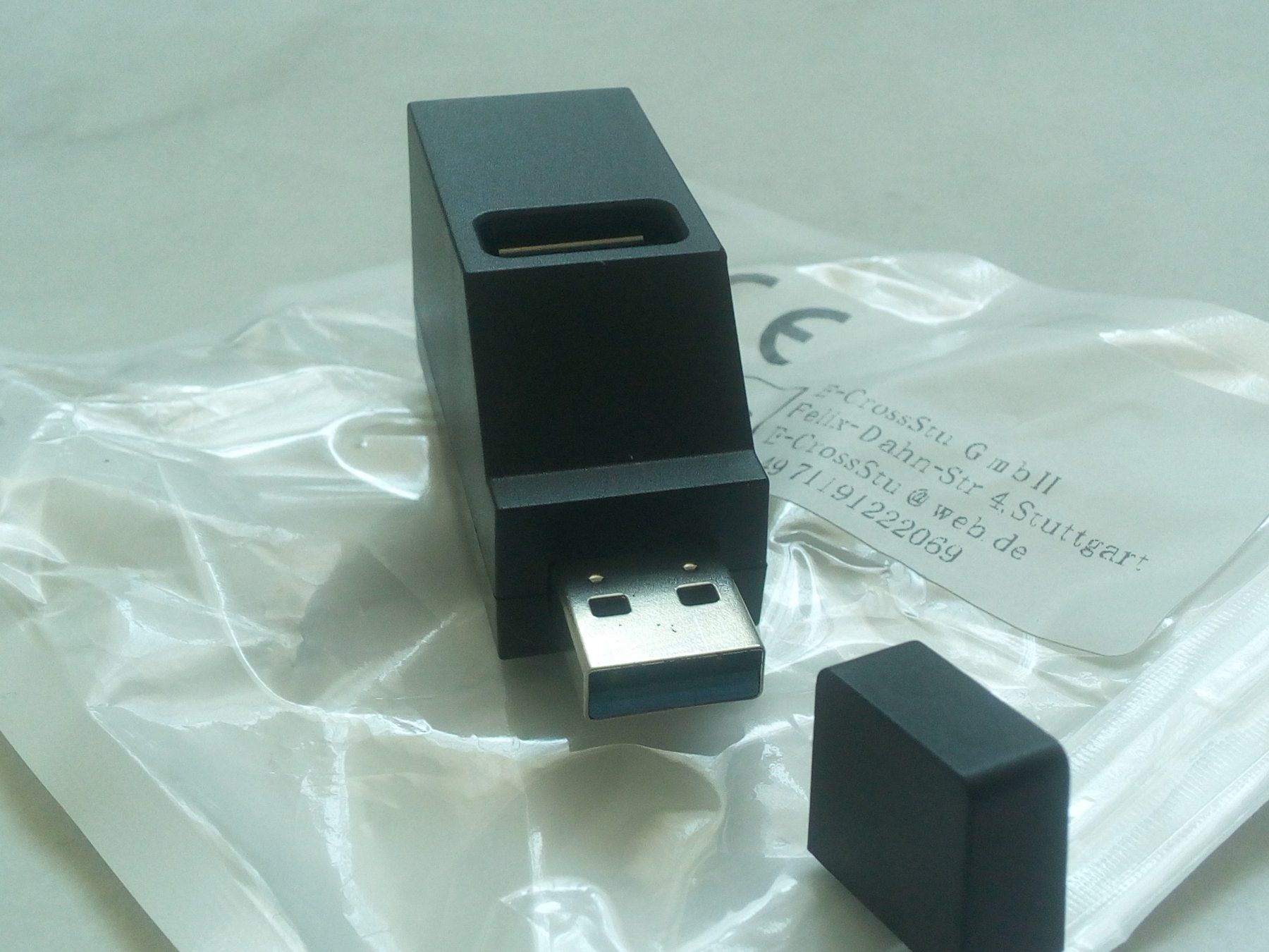 Hubs & Switches: USB-Splitter/Verteiler, 3.0/2.0, Schwarz, neu – Neu und originalverpackt aus Igis von lebi 1