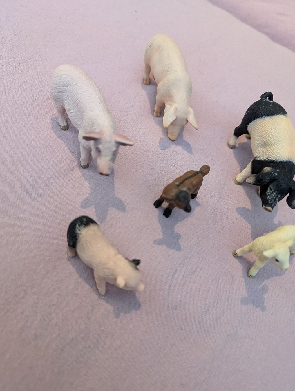 Schleich Giocattoli: 6 Schleich Tiere – Usato da Hofstetten SO venduto da Xaver23 2