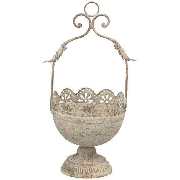 Vasi per fiori: Blumentopf Set-Shabby Chic Art Ferro – Nuovo e nell'imballaggio originale da Volketswil venduto da rubin74 2