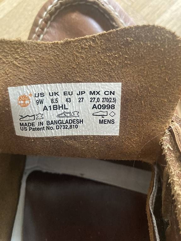 Timberland Scarpe da uomo: Timberland  Grüsse US 9 – Usato da Basel venduto da spa_9df6 4