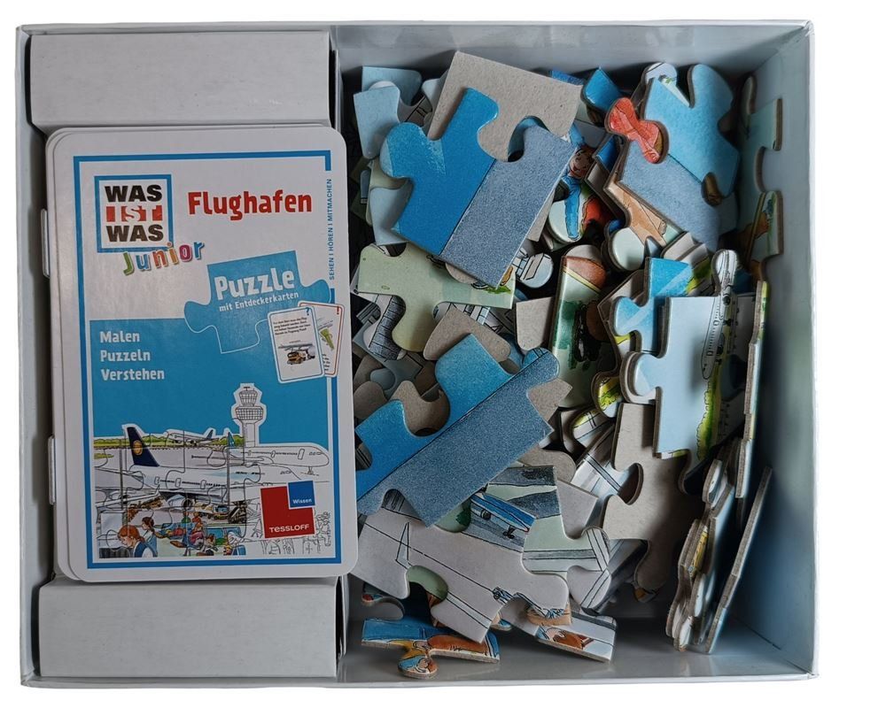 Giochi: WAS IST WAS Kinderpuzzle mit Entdeckerkarten – Usato da Luzern venduto da Restwert_Luzern 2