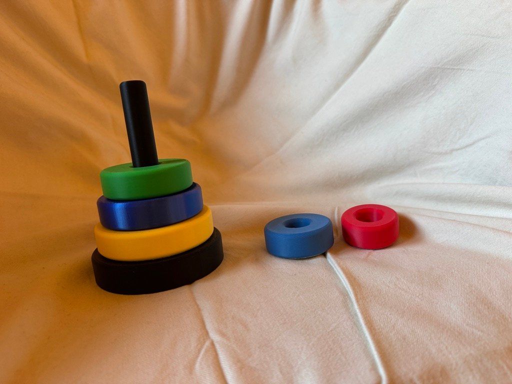 Spielzeuge: Montessori tower 3D printed – Neu (gemäss Beschreibung) aus Aven von WePrint3dStuff