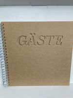 Gästebuch zum selber gestalten (neu)