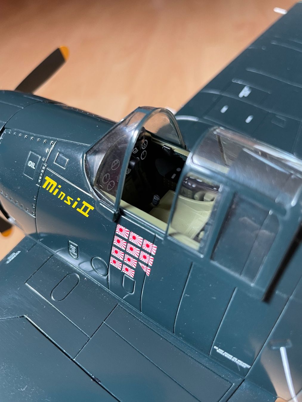 Modellbausätze & Standmodelle: F6F Hellcat 1/32 Hobbymaster – Gebraucht aus Avenches von tekno75 6