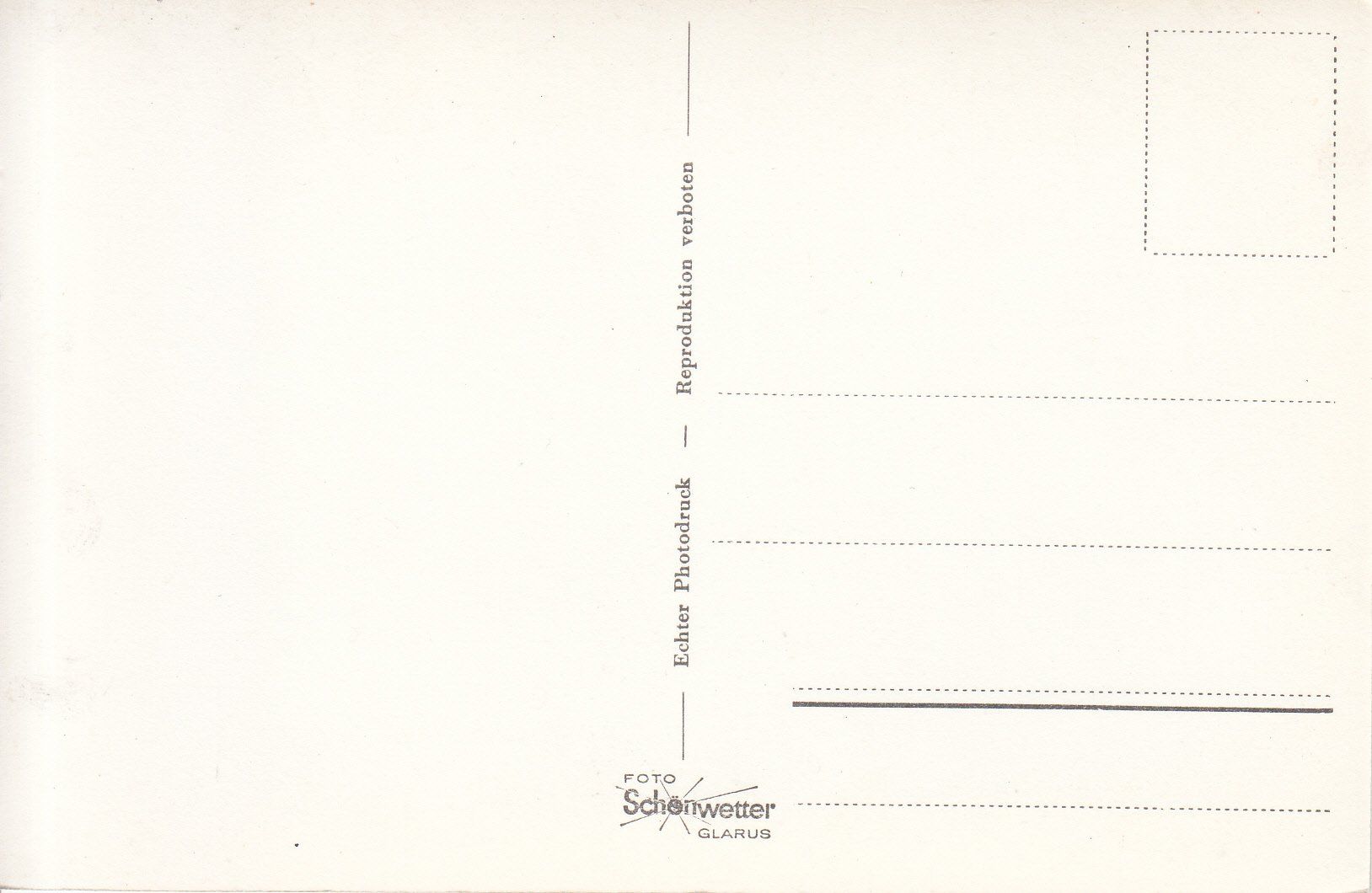 Cartoline postali: Klöntalersee ca. 1950 – Usato da Bürglen TG venduto da StampGraf 1