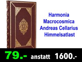 🟢 Buch Harmonia Macrocosmica Atlast A. Cellarius /404X