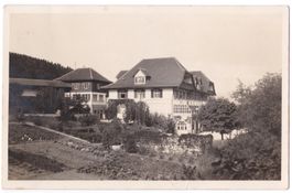 AK Maison Blanche, top Poststempel Evilard (Leubringen) 1928