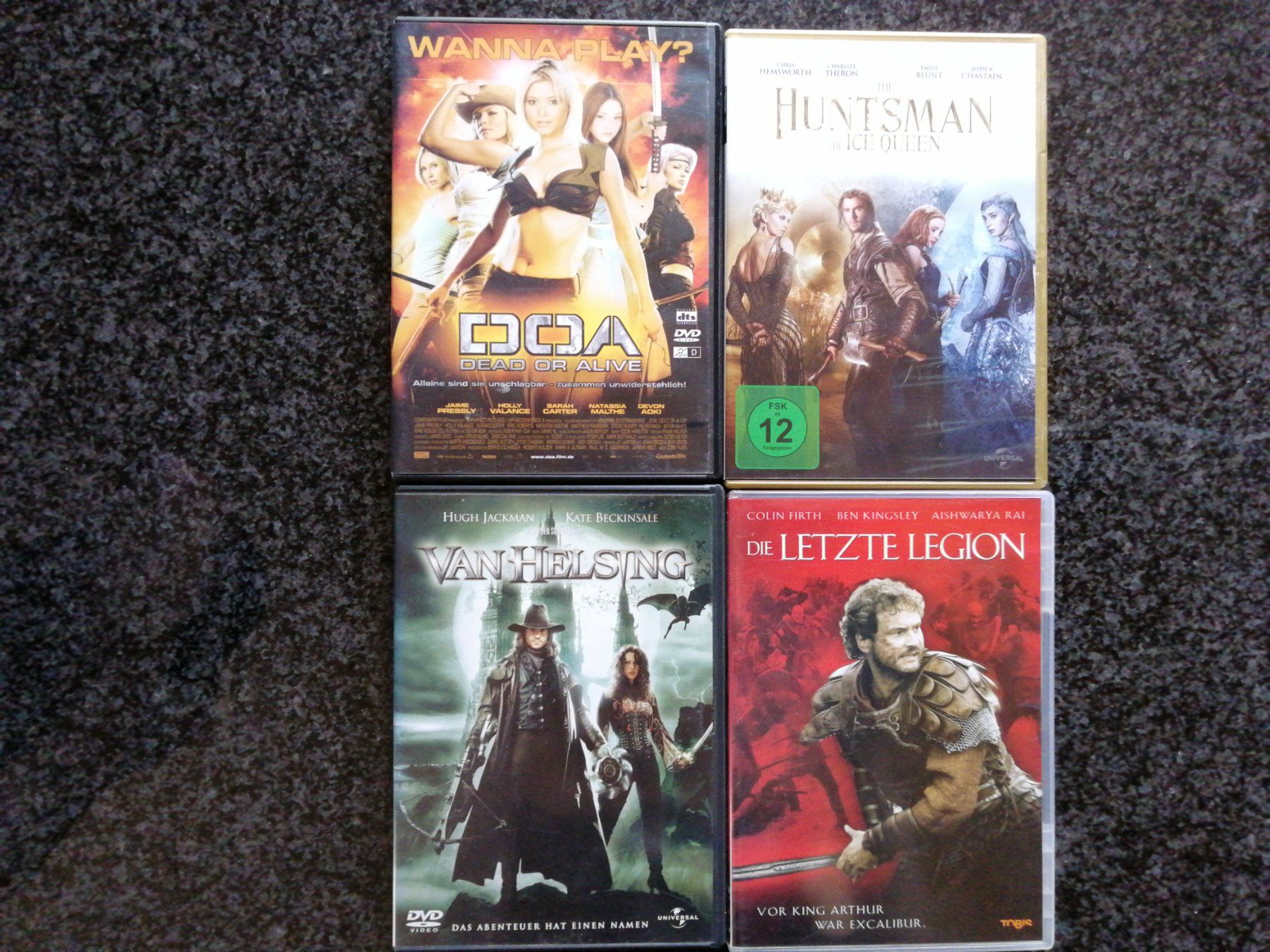 Tutti i DVDs: 4 DVDs: Van Helsing, Huntsman, uvm. – Usato da Utzigen venduto da Walkuere94