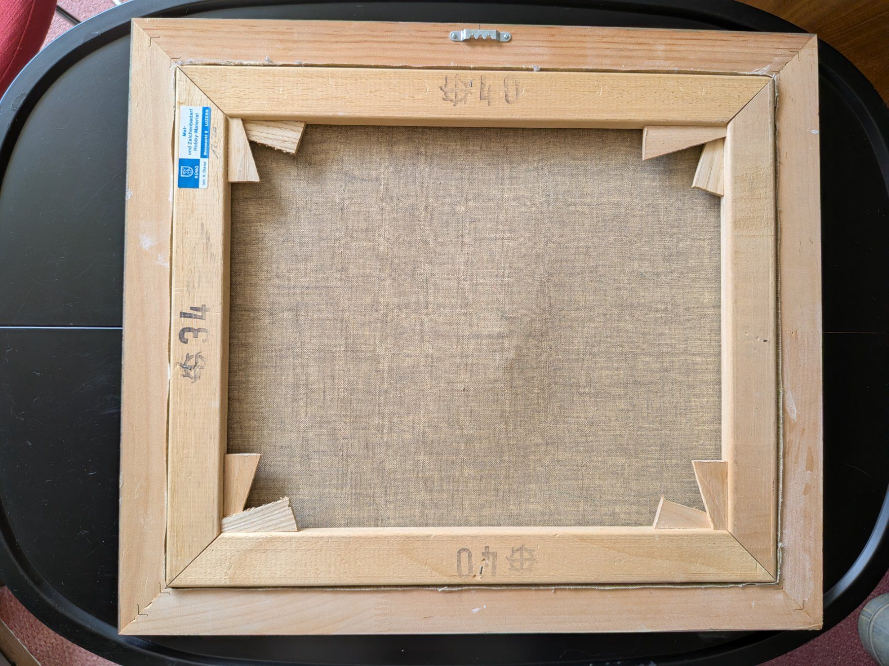 Gemälde: Gemälde Monogramm – Gebraucht aus Emmen von magelan 5