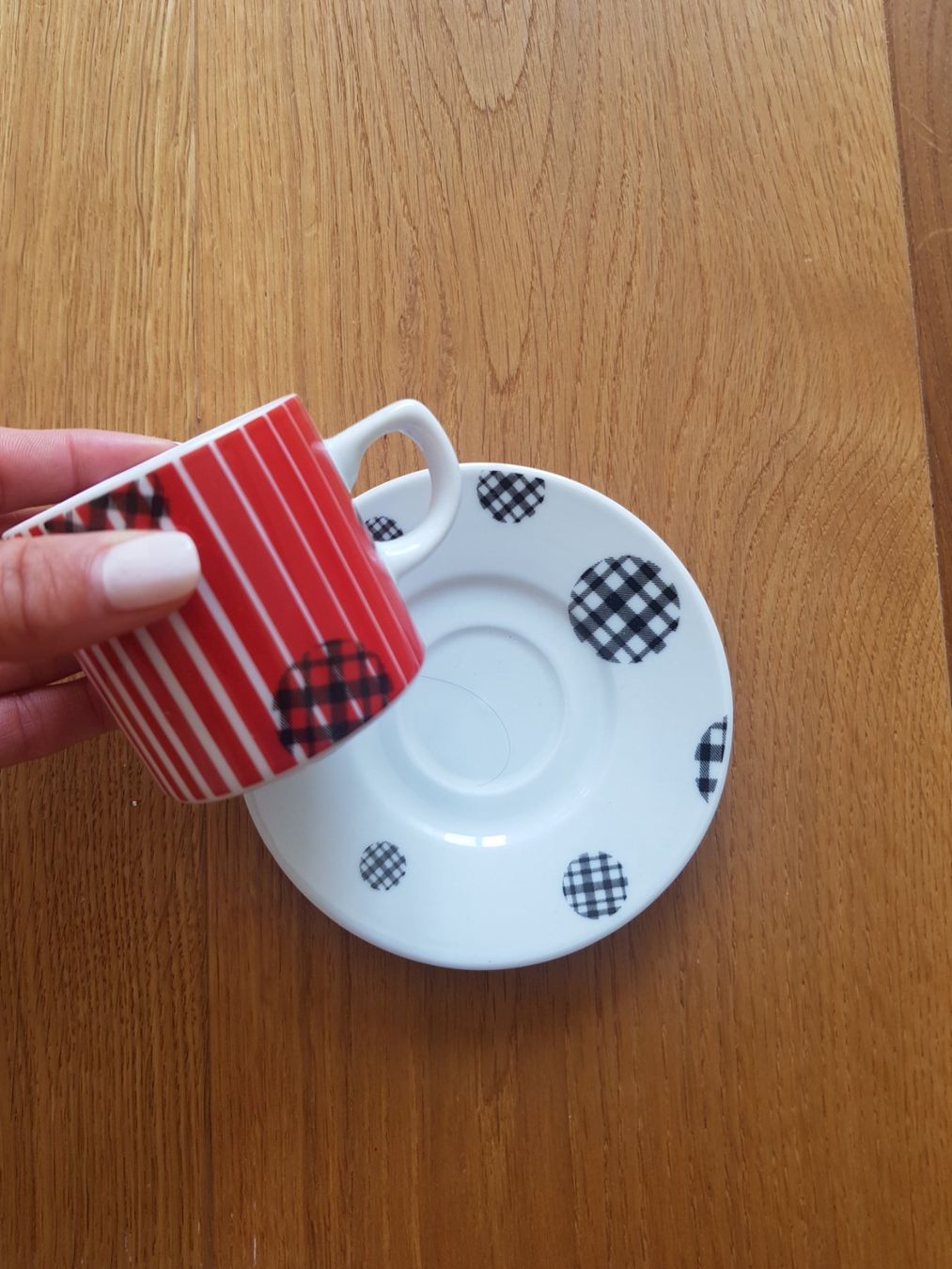 Tassen: NEU: Espresso Tasse mit Untersetzer – Neu (gemäss Beschreibung) aus Eschenbach SG von SanFranciscoCalifornia