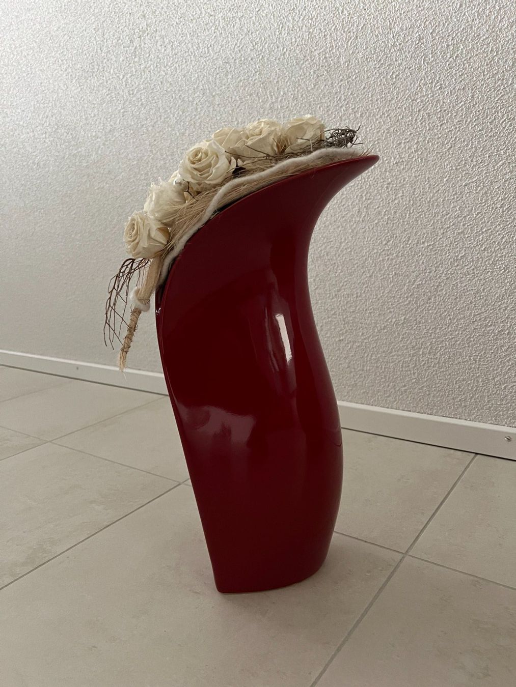 Vasi & Recipienti: Blumenvase Herzform rot – Usato da Schüpfheim venduto da Rezwel 1