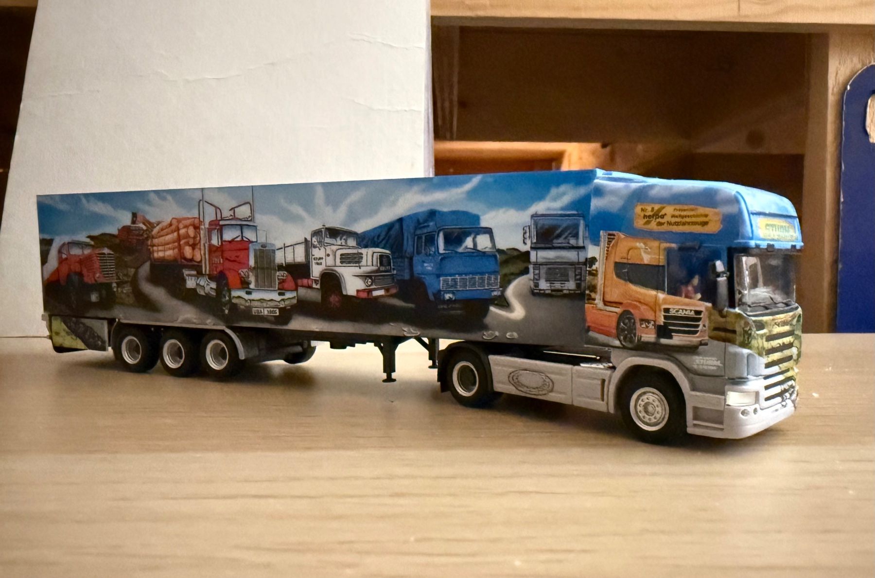Herpa Modellbausätze & Standmodelle: Herpa Scania Sturm 1/87 – Gebraucht aus Morrens VD von YannD02 1
