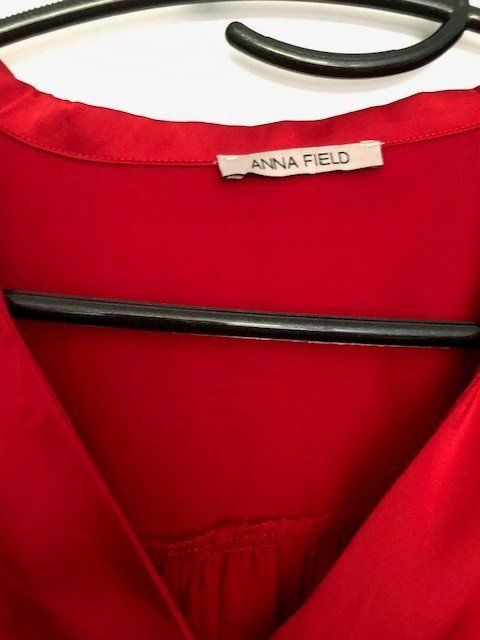 Anna Field Camicette: Damenbluse rot, Anna Field, Gr. 40, NEU – Nuovo (secondo la descrizione) da Benglen venduto da Mohnblume66 2
