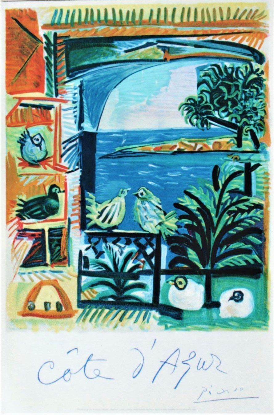 Foto & Immagini: COTE D'AZUR 1961 Picasso – Usato da Blonay venduto da postercollection