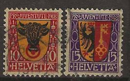 PJ018 - Pro Juventute 1918 obl.