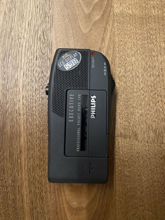 Philips Pocket Memo Executive 596 Mini - Pour Pièces Détachées / Non Fonctionnel