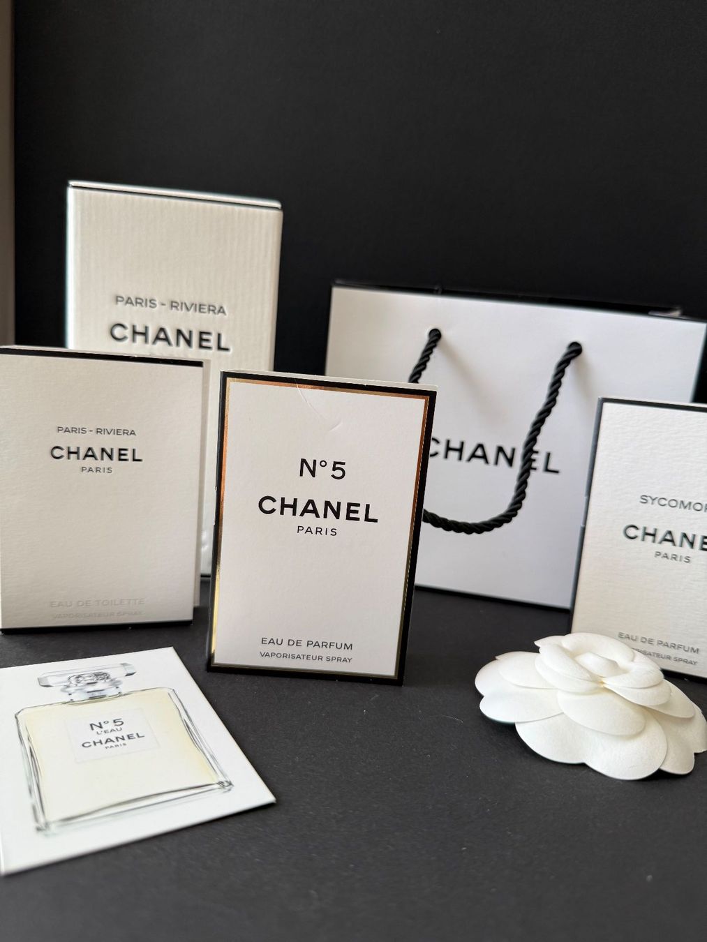 Chanel Borse: CHANEL - Parfumminis  Papiertasche Kamelie Geschenksband – Nuovo (secondo la descrizione) da St. Gallen venduto da aracne 4