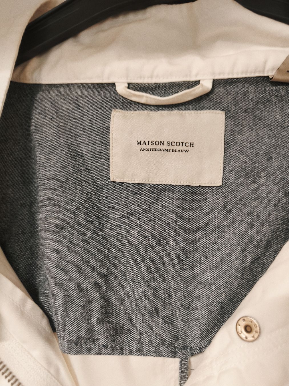 Giacche: Maison Scotch & Soda White Parka – Usato da Tagelswangen venduto da son_z88g 1