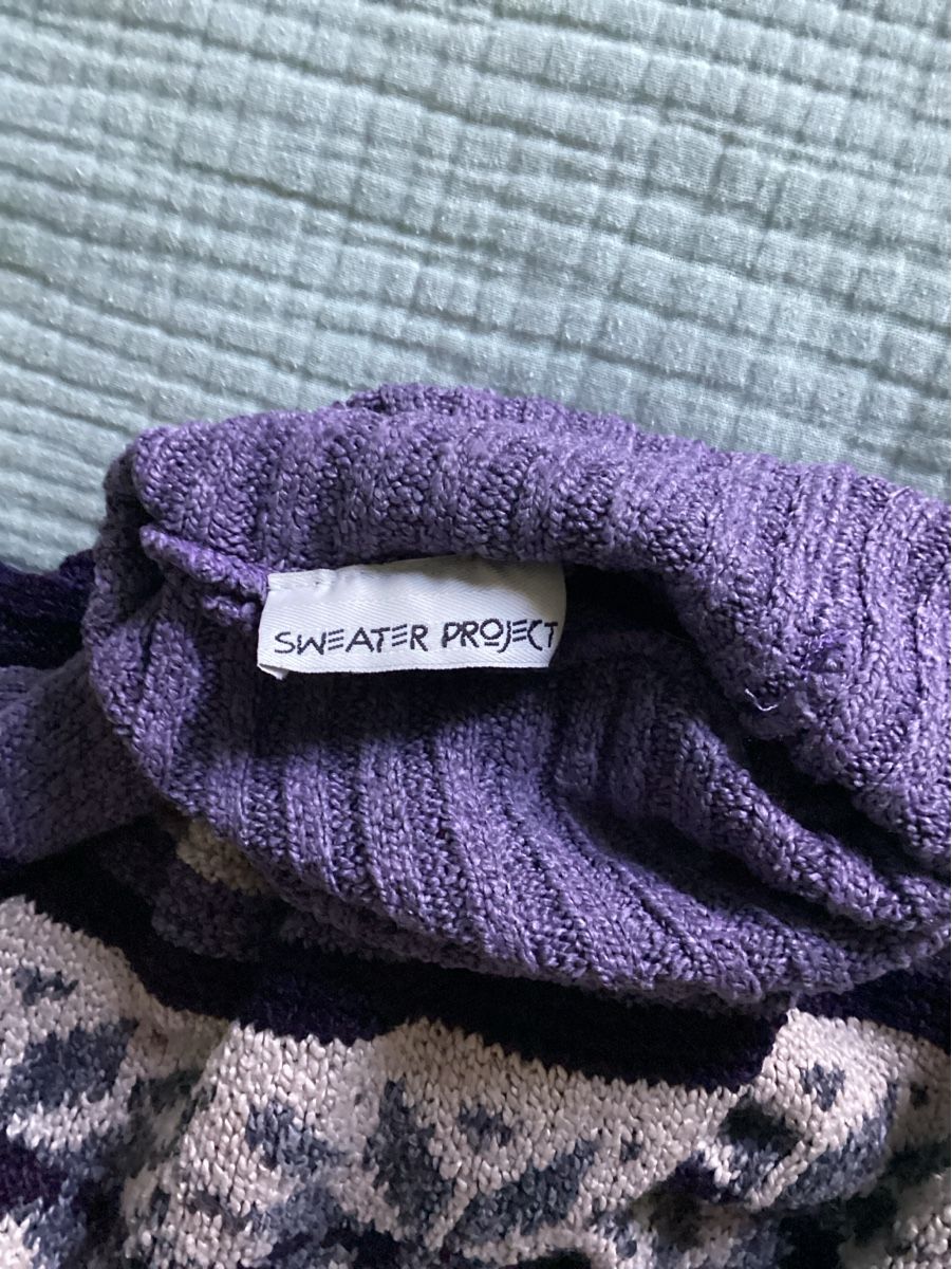 Maglioni & Felpe: Rollkragenpullover Sweater Project lila Grösse M gebraucht – Usato da Nunningen venduto da Vintage59 4