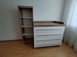Wickelkommode PAIDI mit Regal