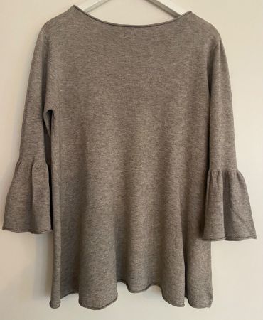 Pullover in Grau/Schlamm, Gr. M