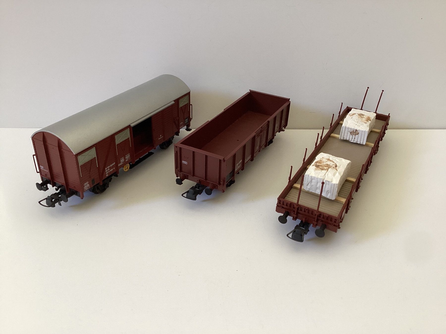 Roco Modellini di ferrovie: Roco Fleischmann Güterwagen FS 1:87 H0 – Usato da Effretikon venduto da simtek_de 1