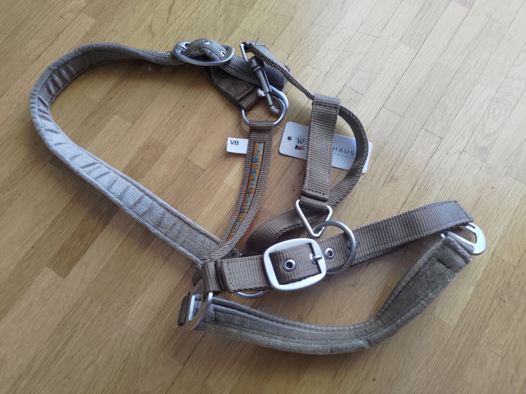 Zaumzeug & Halfter: Halfter Waldhausen unterlegt Gr. VB/Cob benäht camel – Neu (gemäss Beschreibung) aus Winterthur von lumikki91 5