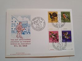 giornata del francobollo 1968