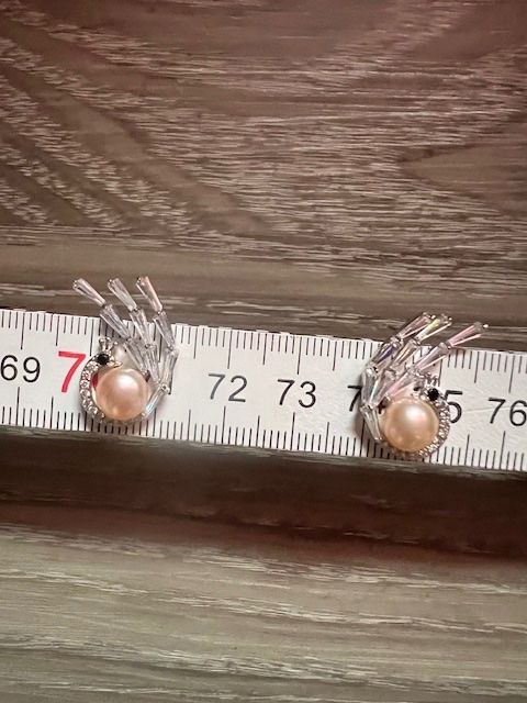 Perlen (unechte): Echte Perlen + Silber 925 Ohrringe – Neu und originalverpackt aus Neerach von romiping 7