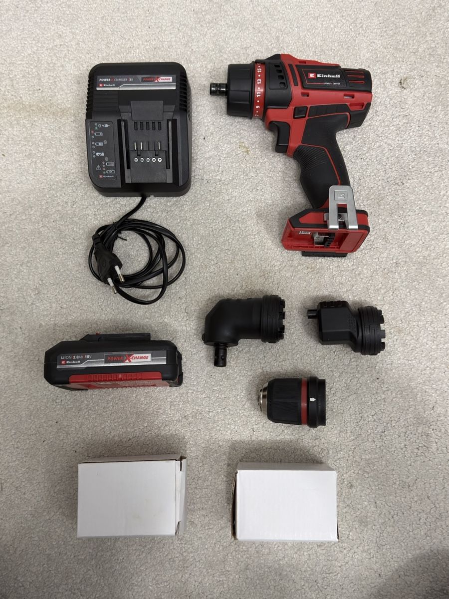 Einhell Bohrmaschinen: Einhell Visseuse sans fil avec accessoires + batterie – Neu (gemäss Beschreibung) aus Embrach von niz_8sff 7