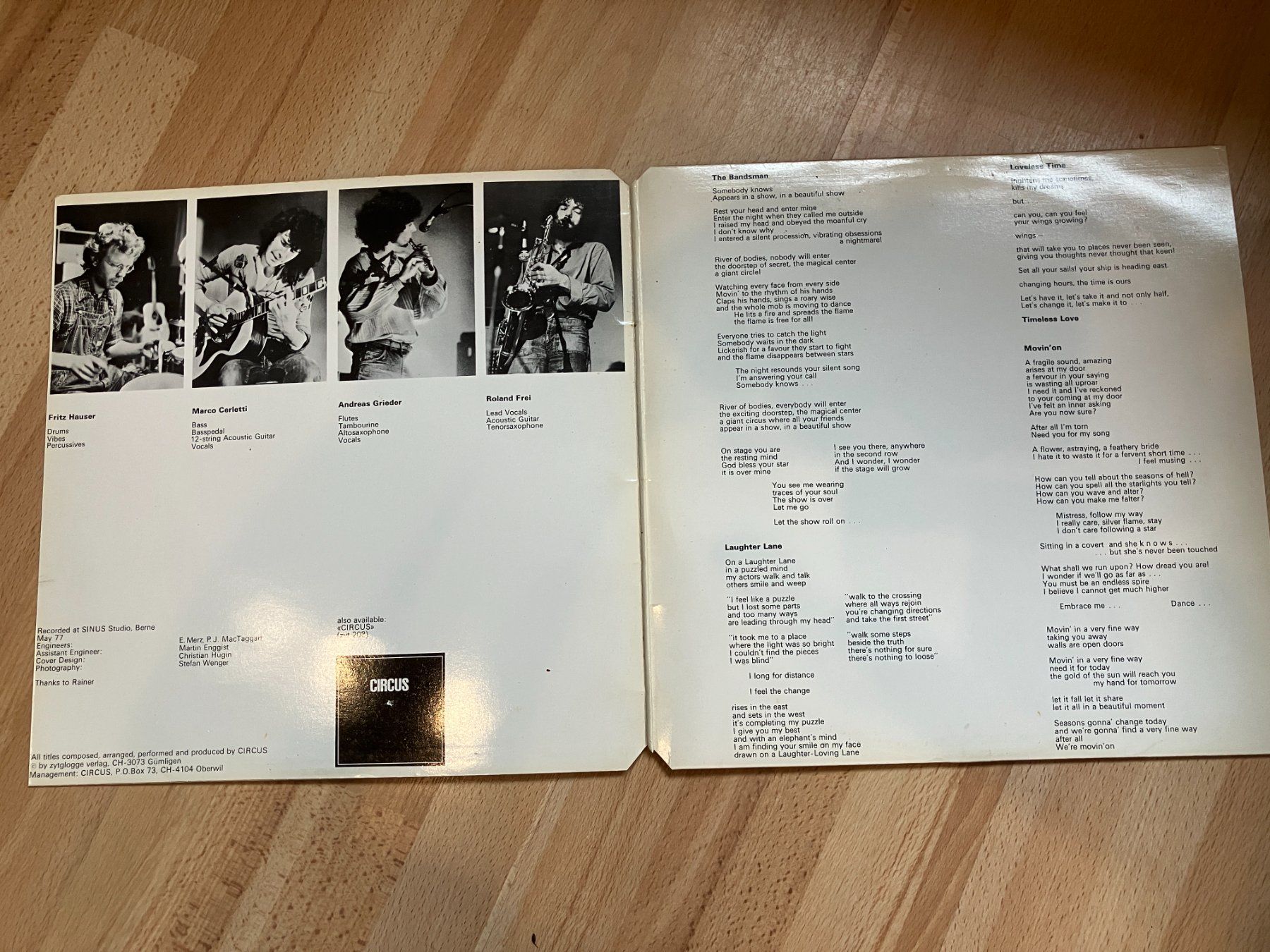 Dischi in vinile: Circus – Usato da Aarwangen venduto da Jukebox3 4