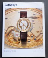 Sotheby's Fine Watches London 12/13/11 Katalog / catalogue