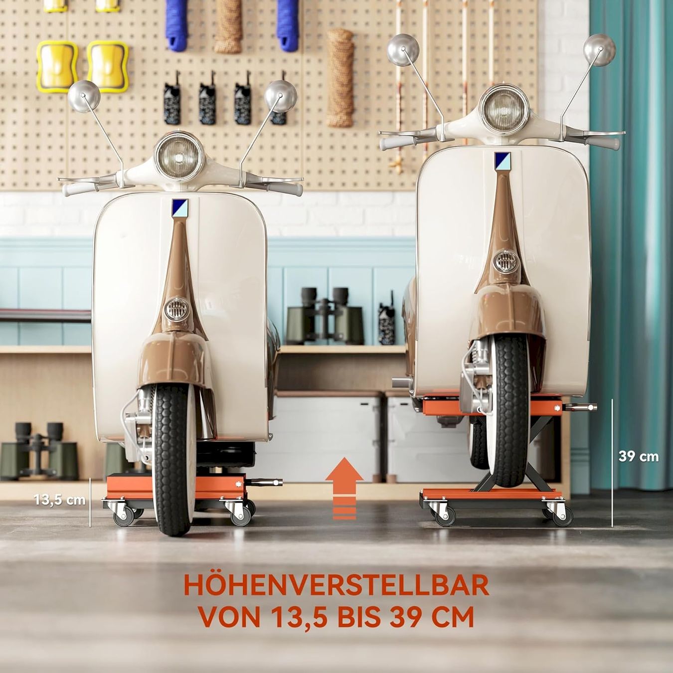 Ständer: Motorradheber 500 kg 135-390mm – Neu und originalverpackt aus Bottighofen von zaap 5
