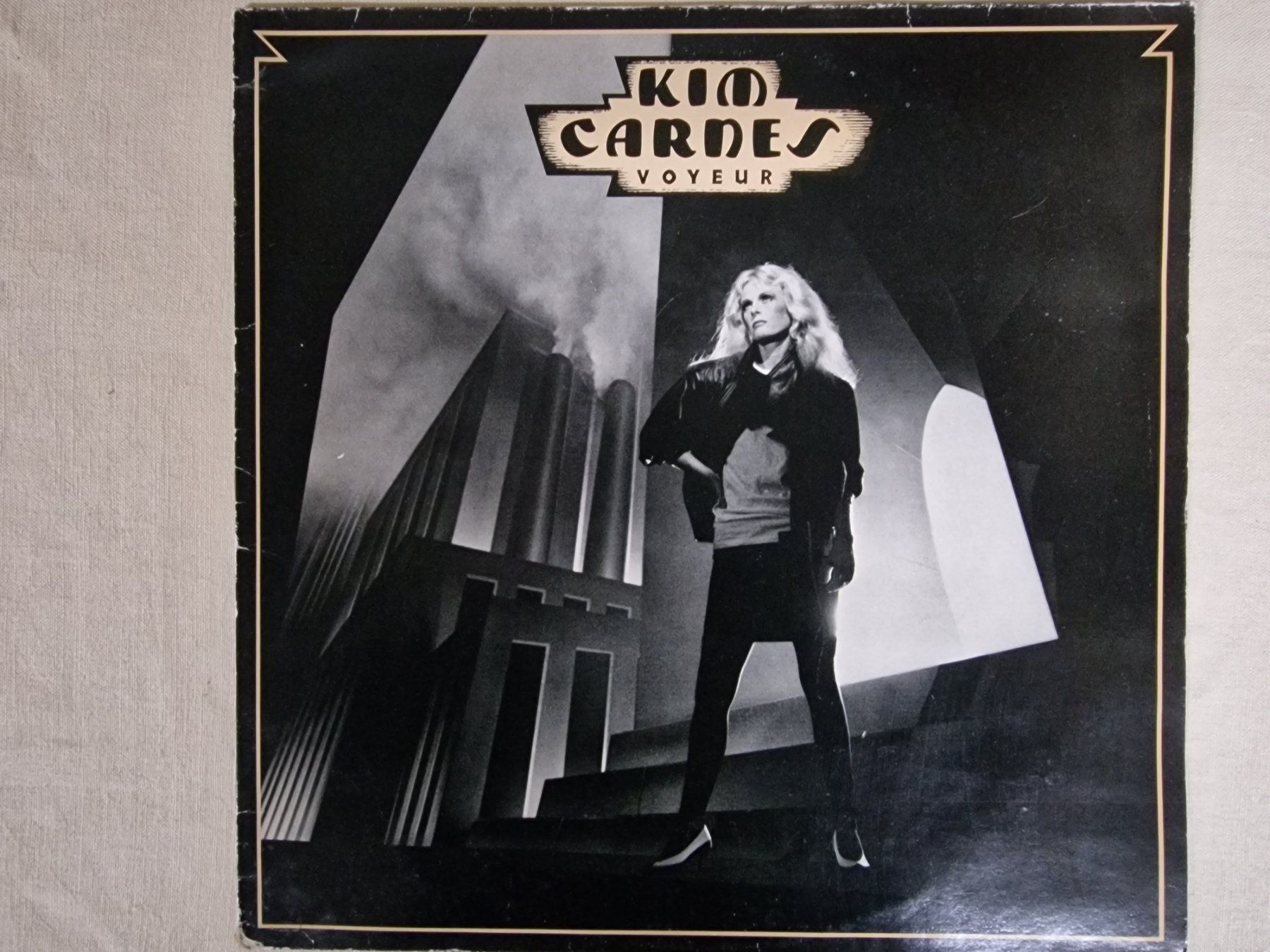Schallplatten: Kim Carnes LP – Voyeur – Gebraucht aus Root von atelier22