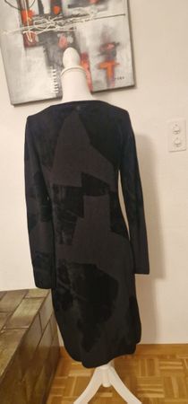 Nile Winter Kleid, Grösse S, Schwarz – NEU