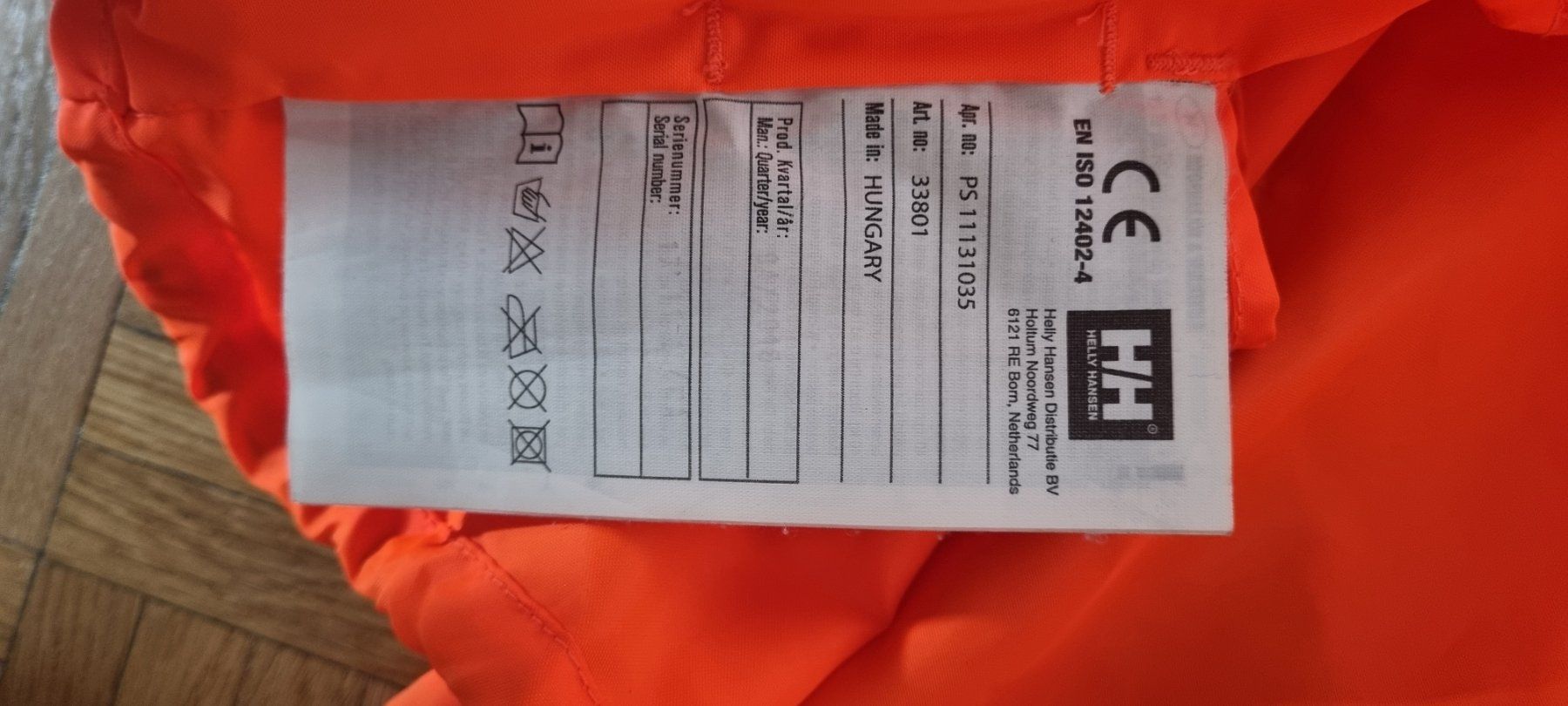 Helly Hansen Schwimmwesten: Helly Hansen Schwimmweste, Orange, Top Zustand! – Gebraucht aus Basel von Dawid1713 3