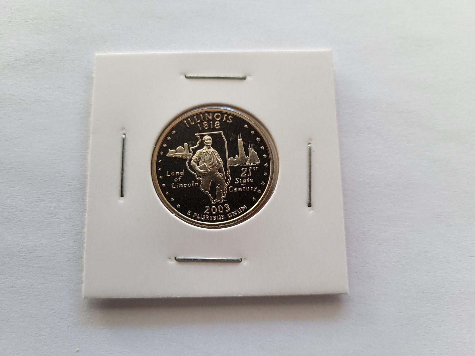 Tutti le monete: Quarter Illinois 2003 S Proof – Nuovo (secondo la descrizione) da Pravidondaz venduto da LVtik
