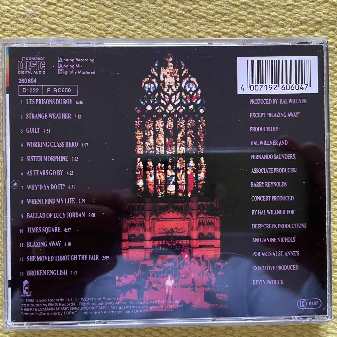 CD: MARIANNE FAITHFULL-BLAZING AWAY – Usato da Rorschacherberg venduto da CD-Roli 1