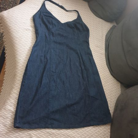 Benetton Jeanskleid Gr. L