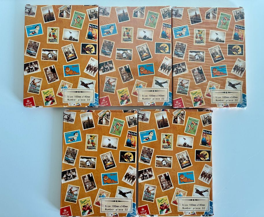 Cartes postales: 5x Vintage Postkarten-Sets (je 32 Stück) Classic Movies – Neuf avec emballage d'origine à Zürich par tersus1981 3