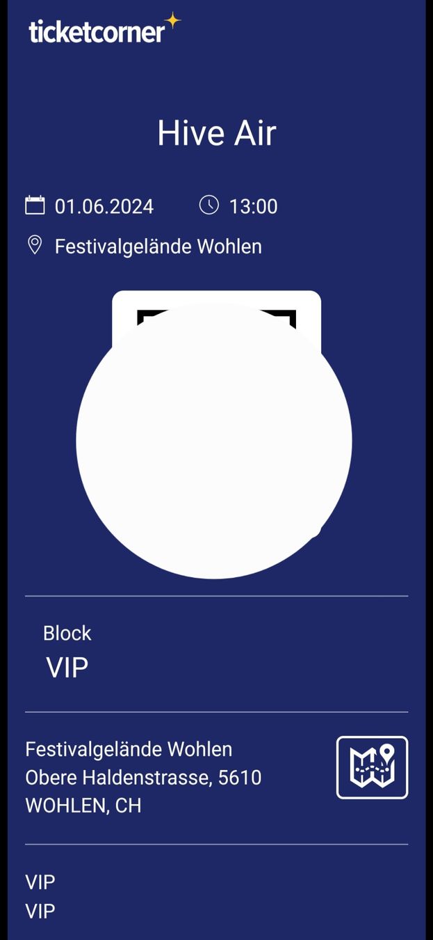 Tickets: Hive Air VIP Ticket – Neu und originalverpackt aus Widen von  1